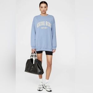 NWT ANINE BING | Tyler Sweatshirt Capri Blue XL